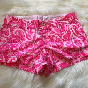 Lilly Pulitzer Pink Pout Shorts